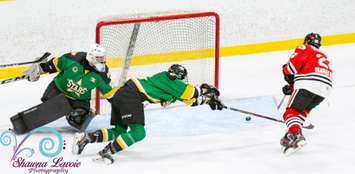Sarnia Legionnaires vs St. Thomas Stars.  November 11, 2021. (Photo by Shawna Lavoie Photography)