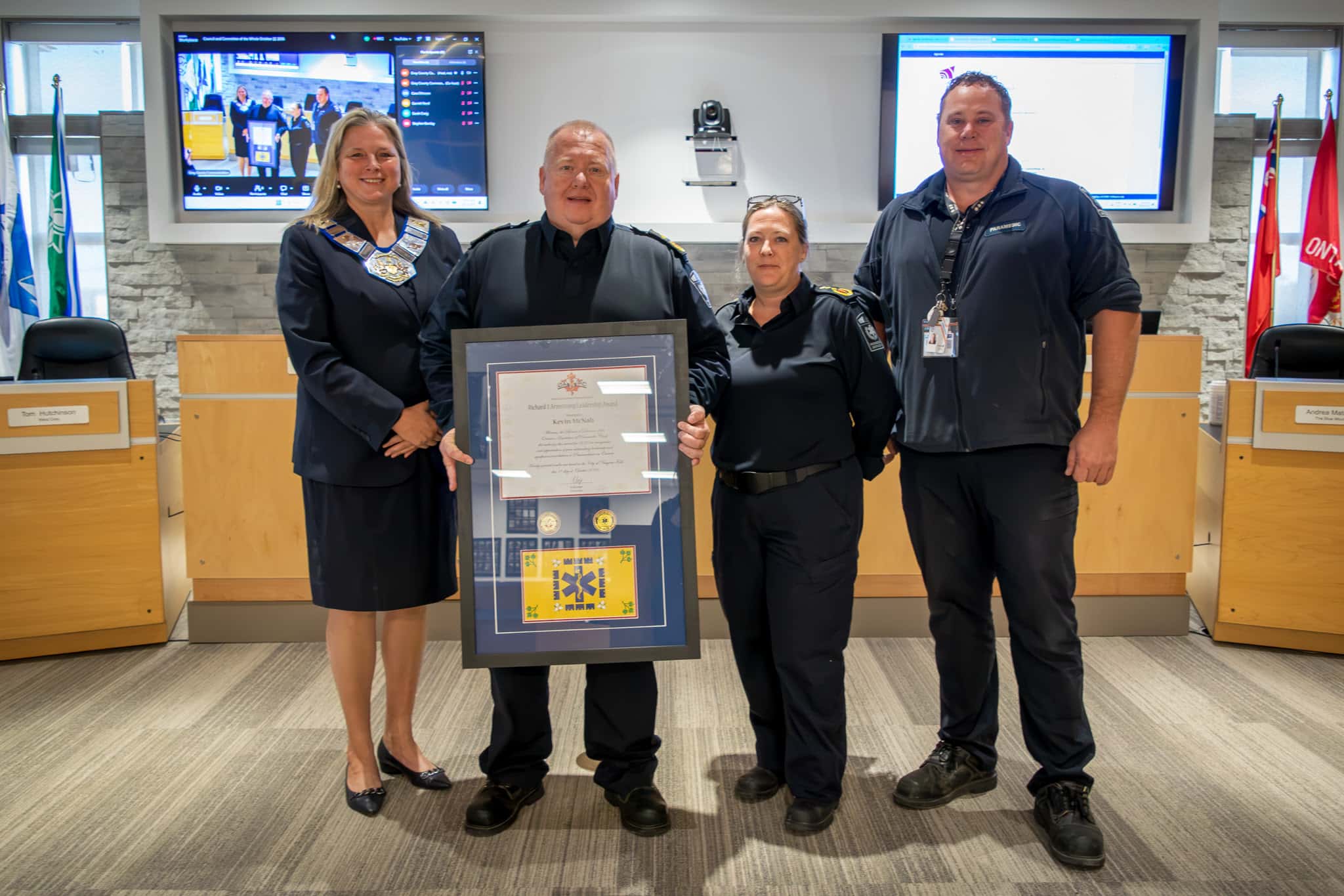 Grey County Paramedic Chief earns provincial leadership award