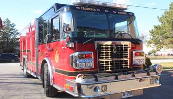 Tecumseh Fire Rescue, December 2023. (Photo by Maureen Revait) 