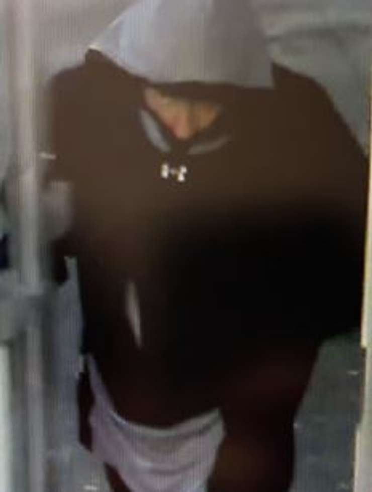 Police seek suspect in connection to robbery on October 15, at a gas station convenience store located in the 1100 block of London Road. (Photo courtesy of Sarnia Police Service)