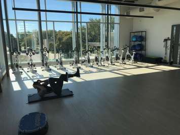 Lambton College's new 6,000 square foot fitness centre. October 18, 2018 Photo by Melanie Irwin 