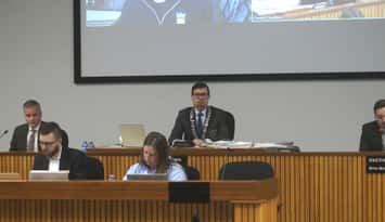 2026 Lambton County budget meeting. February 4, 2026. (Blackburn media photo)