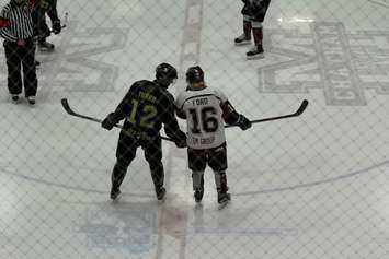 The Chatham Maroons take on the St. Thomas Stars, March 3, 2016. (Photo by Matt Weverink)