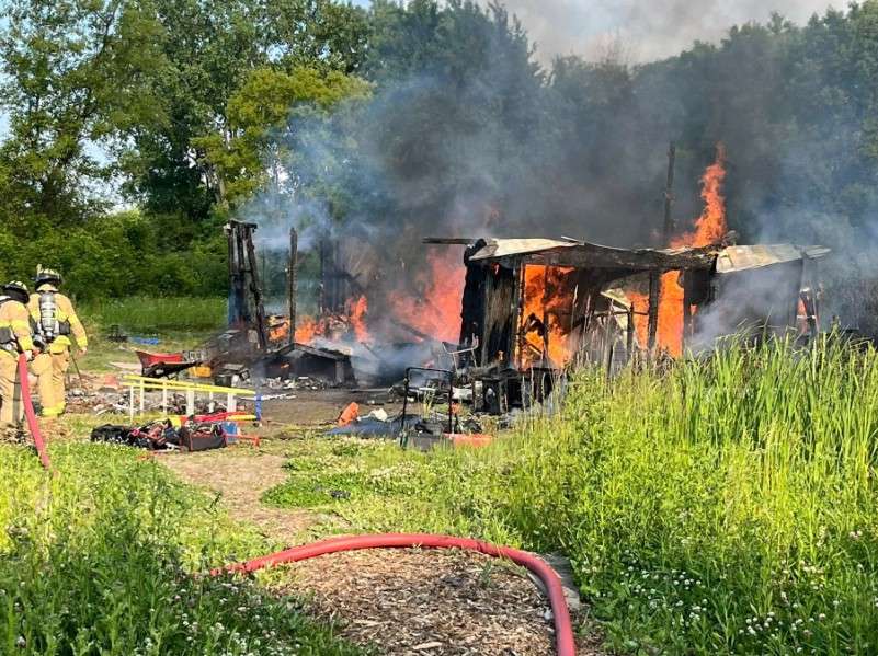UPDATE: No injuries in structure fire