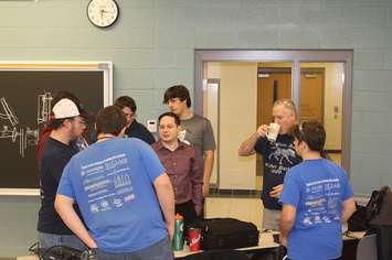 CK Cyber Pack meeting at St. Clair College in Chatham. January 24, 2017. (Photo by Natalia Vega)