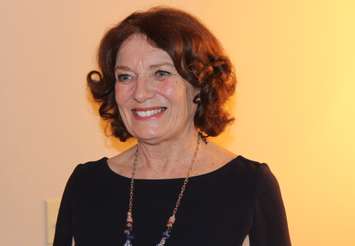 Margaret Trudeau shared personal stories of hope and healing at Chatham's Capitol Theatre on February 24, 2017. (Photo by Caryn Ceolin)