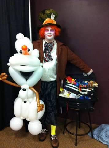 Frozen Olaf character from Parkway Pentecostal's trunk or treat event in Corunna 2014 (Photo courtesy of Chris Deacon via Facebook)