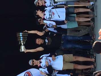 The Windsor Spitfires were greeted by hundreds of fans during the team's Mastercard Memorial Cup championship parade, May 31, 2017. (Photo courtesy of Colin Botten)