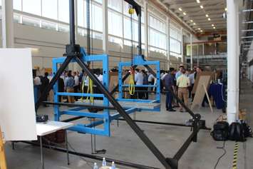 Hundreds of University of Windsor engineering students show off their capstone projects at the Lumley Centre for Engineering Innovation, July 26, 2019. Photo by Mark Brown/Blackburn News.