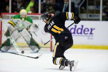 The Sarnia Sting host the London Knights in Game four of the Western Conference final. May 3, 2023 (Metcalfe Photography)