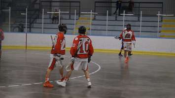 Point Edward Pacers celebrating a goal (Photo by Jake Jeffrey)