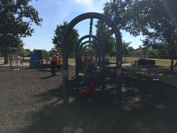 The Town of Tecumseh has officially opened its new playground at Lacasse Park. July 19, 2018. (Photo by Paul Pedro)