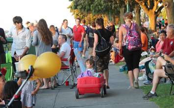The crowd gathered for the 2016 Ford Fireworks, June 27, 2016. (Photo by Maureen Revait)