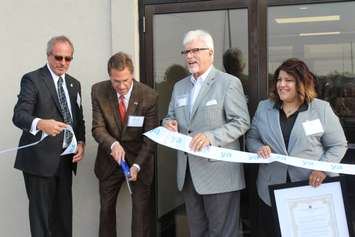 Ribbon cutting ceremony at the new YA facility on Richmond St. October 12, 2016. (Photo by Natalia Vega)