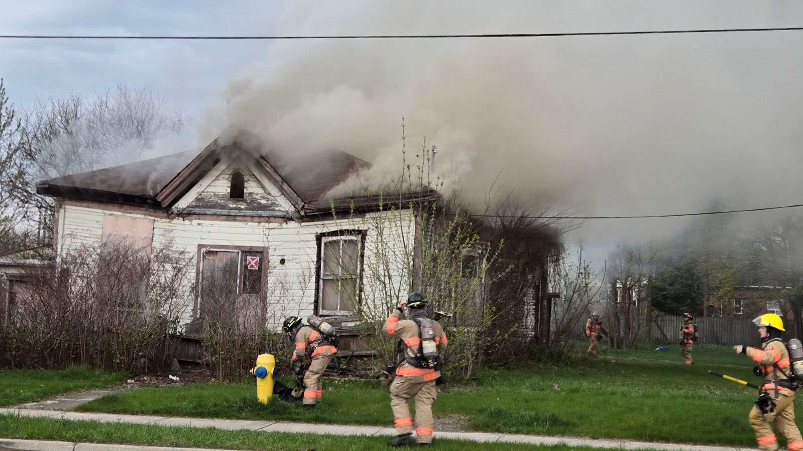 London Fire Crews Investigate 'suspicious' Fire