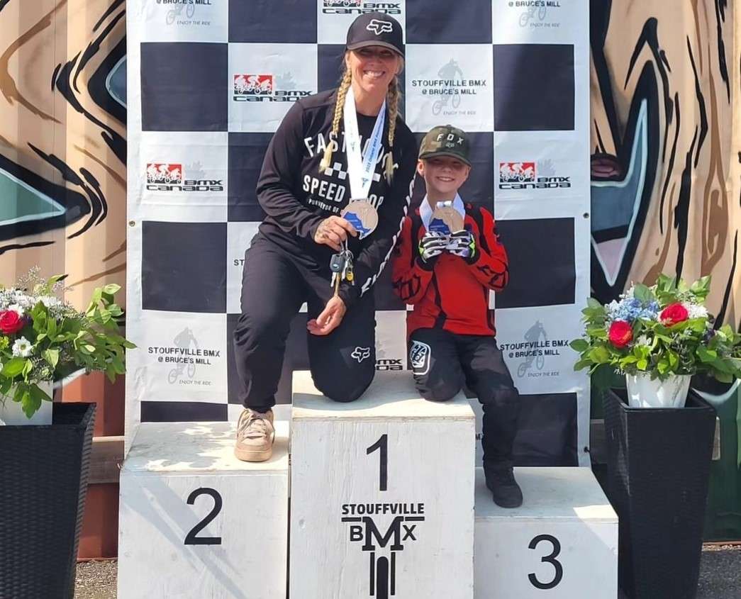 Mother-son duo to race for Canada in BMX World Championships