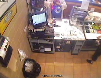Video of suspected IPhone thief. (Photo provided by LaSalle Police)
